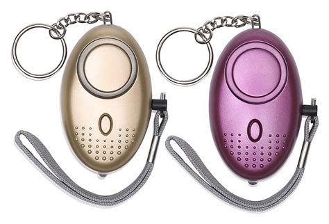 Personal Alarm for Women 140DB Emergency Self-Defense Security Alarm Keychain with LED Light for ...