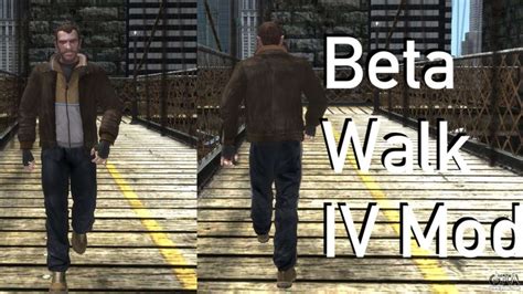 IV Beta Walkstyle for GTA 4