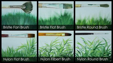 29:53 How to Paint Grasses Using Different Brushes by JM Lisondra | Grass painting, Acrylic ...