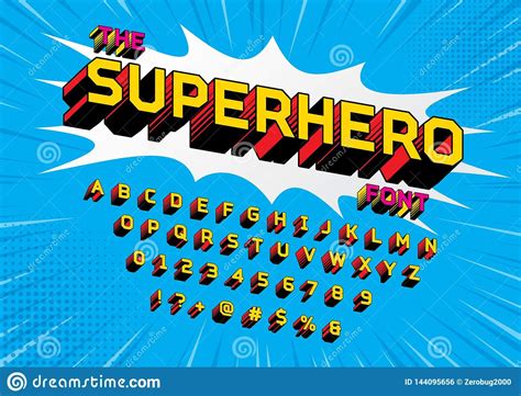 Superhero font – Artofit