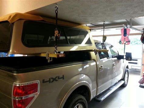 Simple Truck Topper Storage for Open Pickup Bed