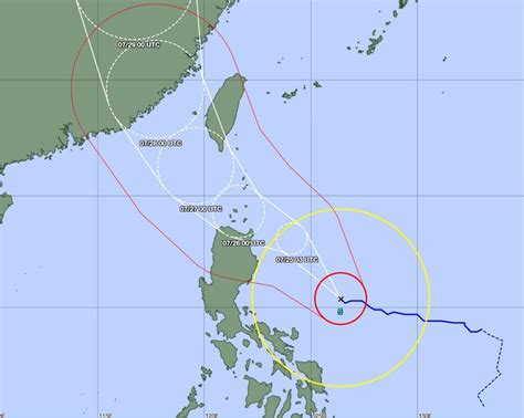 Typhon Doksuri, le Nord des Philippines et la Chine sous la menace