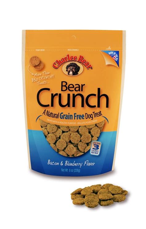 Charlee Bear Products Bear Crunch Treats | Dog | Pet Supermarket | Natural dog treats, Dog ...