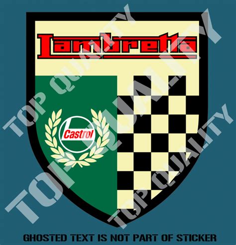 LAMBRETTA DECAL STICKER - Auto Tattoo Grafix