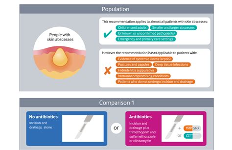 Antibiotics after incision and drainage for uncomplicated skin abscesses: a clinical practice ...