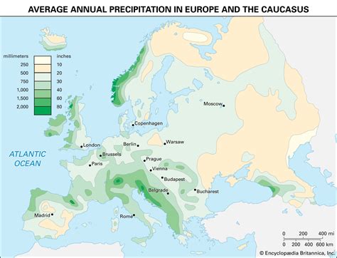 Climate Map Of Europe