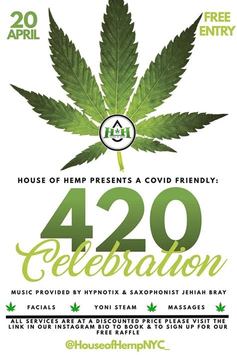 House of Hemp presents: 420 Celebration in Brooklyn at House of