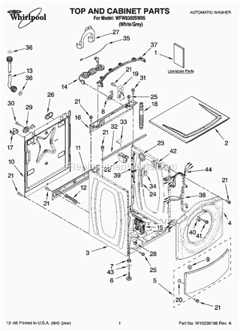 Whirlpool Duet Sport Ht Washer Parts Diagram | Reviewmotors.co