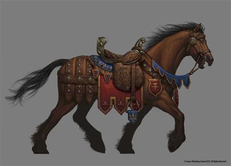 THE ART OF JIM NELSON: Warhammer Online Barding Concepts