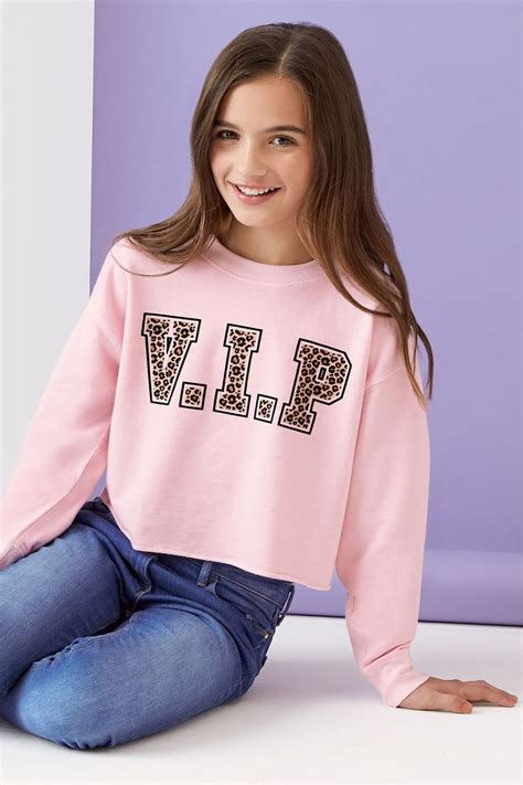 Buy Lipsy VIP Logo Sweat from the Next UK online shop | Vip logo, Cute casual outfits, Kids ...