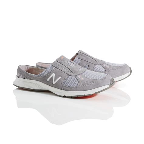 New Balance Women's Everlight 520 Gray Slip-On Walking Mule - Wide ...