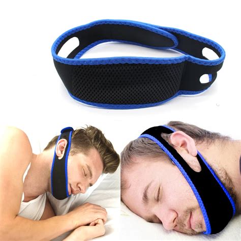 Anti Snore Chin Strap Stop Snoring Snore Belt Sleep Apnea Chin Support Straps For Woman Man ...