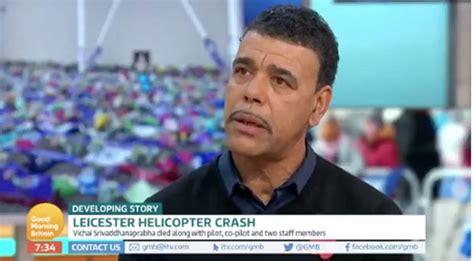 ITV Good Morning Britain: Chris Kamara cries speaking on Leicester ...