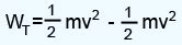 Total Work Done Formula - Classical Physics