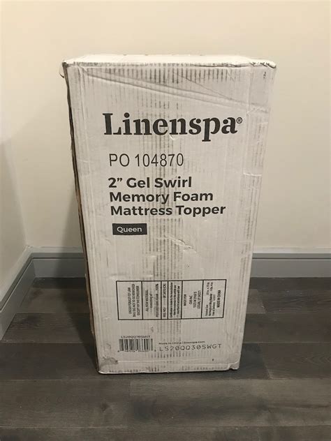 Linenspa 2 Inch Gel Swirl Mattress Topper Review – Mathartless_site