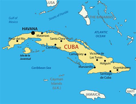 Map Cuba