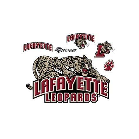 Lafayette College Leopards Logo Wall Decal | Shop Fathead® for ...