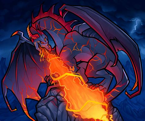 Fire Breathing Dragon by Dragoart on DeviantArt