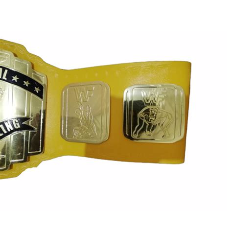 WWF INTERCONTINENTAL HEAVYWEIGHT WRESTLING CHAMPIONSHIP BELT REPLICA 2 ...