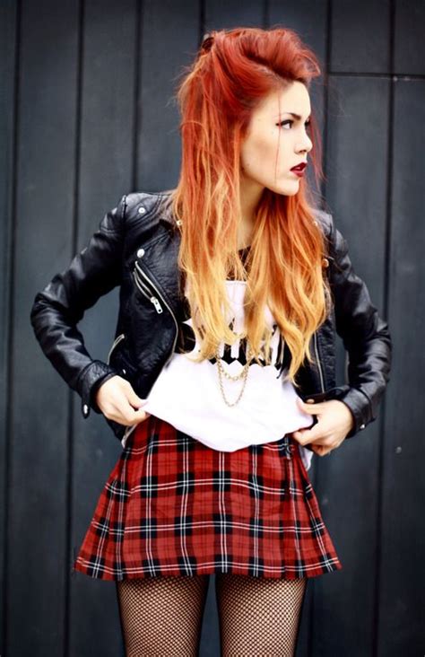 red shade | 2014 fashion trends, Grunge fashion, Fashion