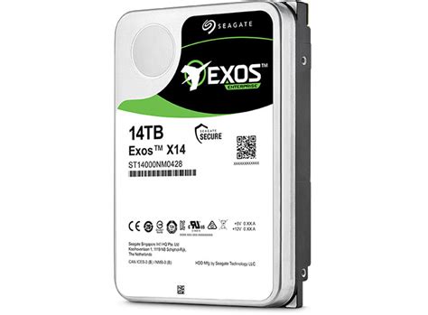 Seagate Announces Exos X14 14TB Enterprise Hard Drive - PC Perspective