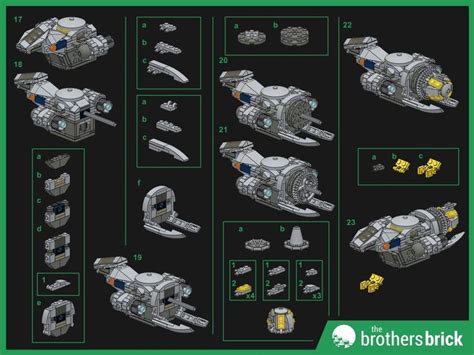 Achieve serenity with free LEGO building instructions for an "Outlaw ...