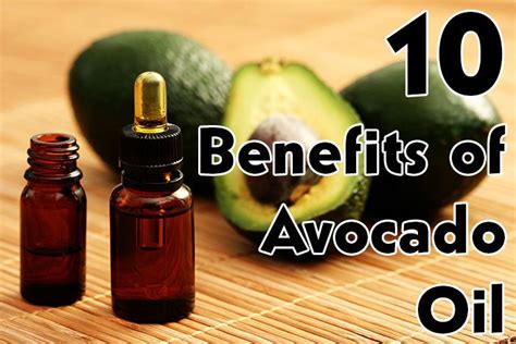 10 Benefits of Avocado Oil - Healthy Focus