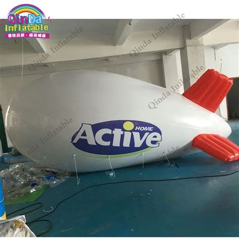 Flying PVC helium advertising blimp,3m long inflatable airship balloon for sale-in Toy Balls ...