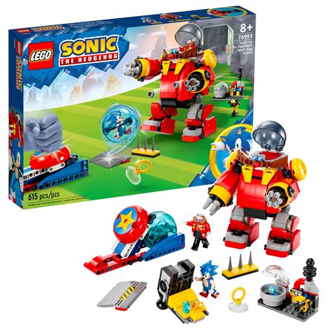 Sur le Shop LEGO : le set 76993 Sonic vs. Dr. Eggman's Death Egg Robot ...