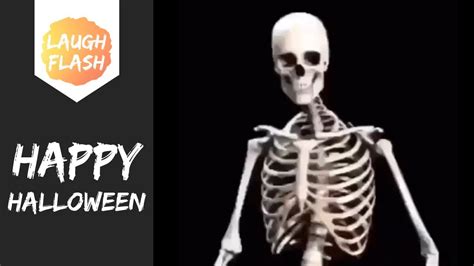 HAPPY HALLOWEEN MEME 💀💀 Funny Skeleton Reaction Halloween 2018 - YouTube