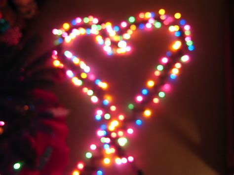 Christmas Heart Lights Pictures, Photos, and Images for Facebook ...