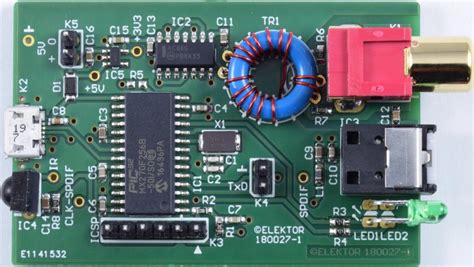 Elektor Article: USB-SPDIF Interface - Electronics-Lab.com
