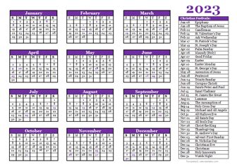 2023 Hindu Festivals Calendar Template - Free Printable Templates