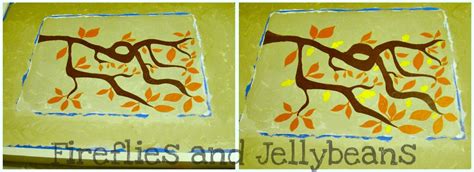 Fireflies and Jellybeans: Tree Wall Art {Tutorial}