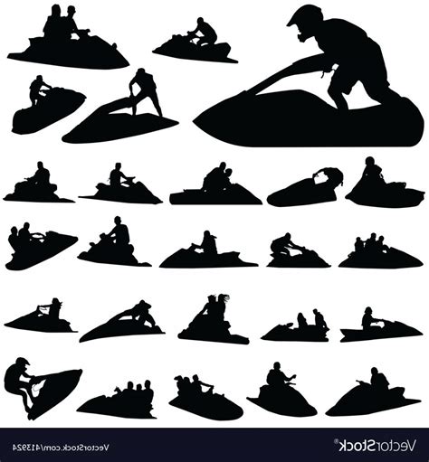 Jet Ski Vector at GetDrawings | Free download