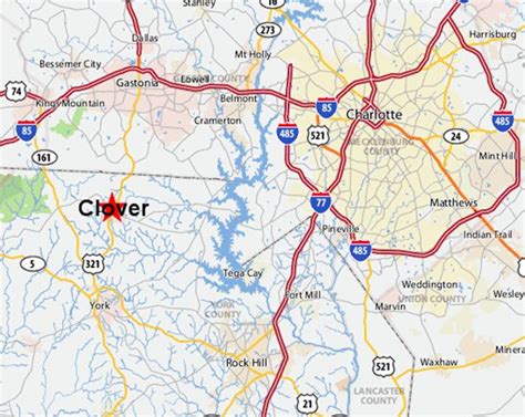 Location - Clover, SC