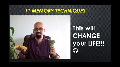 11 Memory Techniques!!! - YouTube