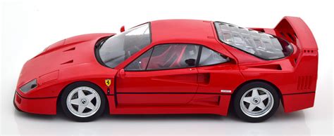 FERRARI F40 RED 1987 WITH RED SEATS | Shockmodel.com