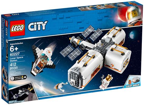 LEGO City 60227 pas cher, La station spatiale lunaire