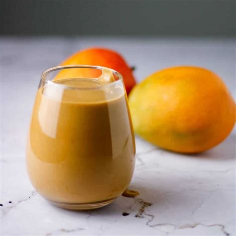 Chocolate Mango Smoothie - The Littlest Crumb