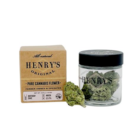 Birthday Cake | Henry's Original | 3.5g Jar Flower - Jane