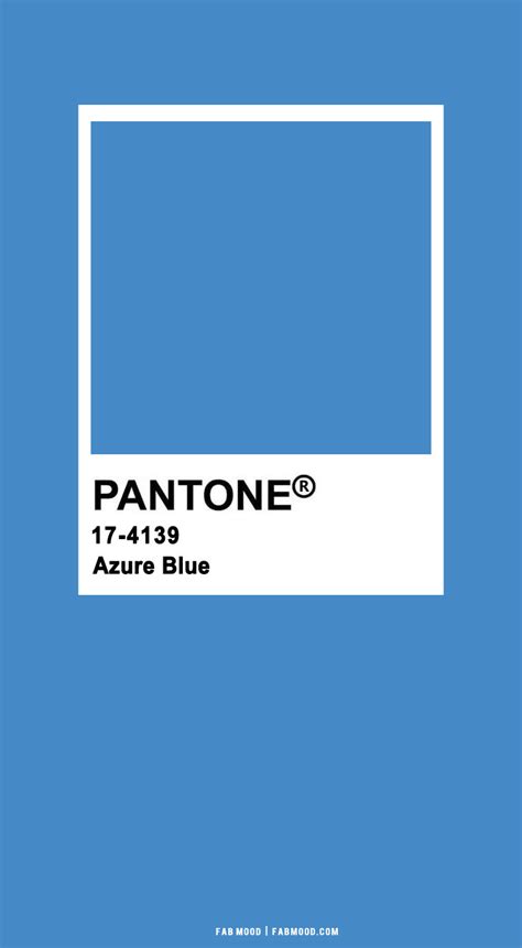 Azure Blue Pantone 17-4139 1 - Fab Mood | Wedding Color, Haircuts & Hairstyles | Nails | Colours