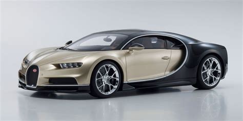 1:12 Bugatti Chiron - Gold / Black - Model Car Kits | Plastic Model ...