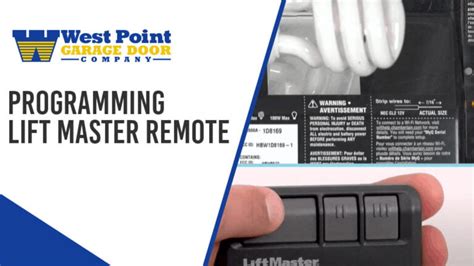 Programming Liftmaster Remote — Step by Step Guide