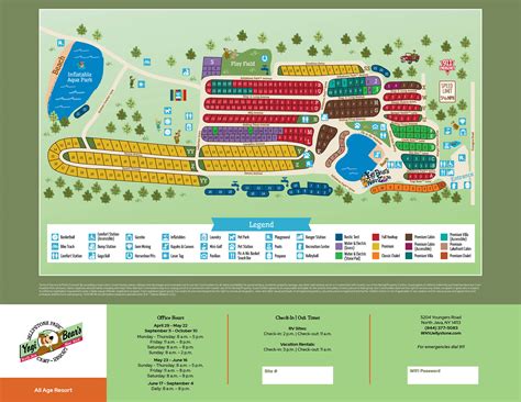 Jellystone Park Map