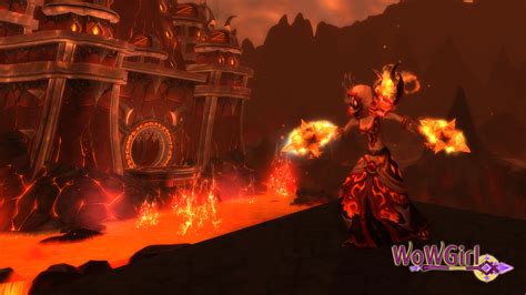 WoW Girl ~ [Transmog] As armas de Firelands