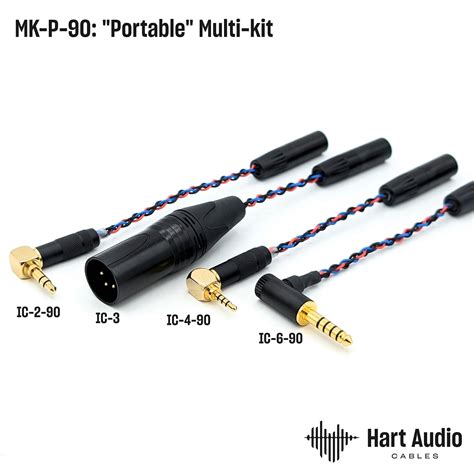 PC-1-NK: Dual MMCX balanced modular IEM Cable – Hart Audio Cables