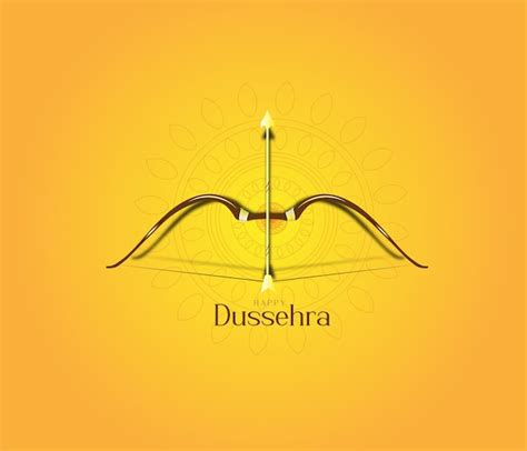 Premium Vector | Abstract illustration of dussehra. vector