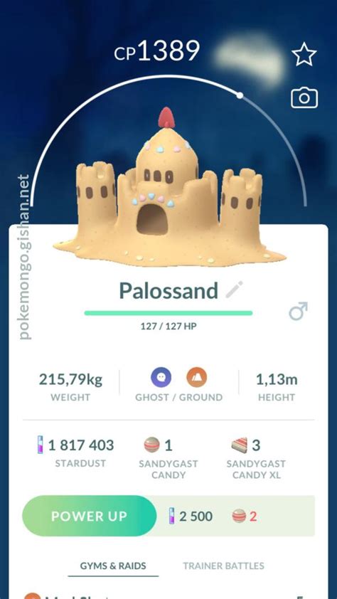 Palossand - Pokemon Go