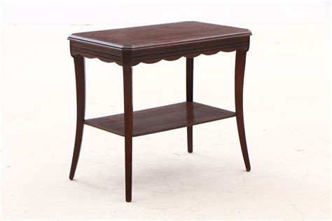 Duncan Phyfe Style Mahogany Side Table | EBTH